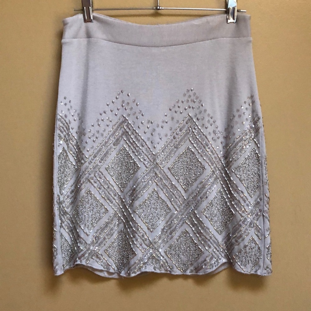 Kimchi Blue beaded mini skirt